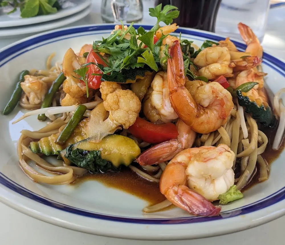 Wok Nouilles Crevettes